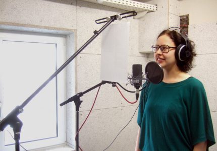 Audio Recording One of our volunteers