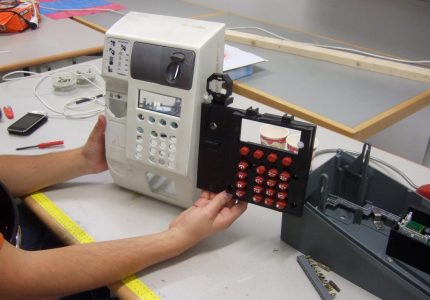 Working on the internal electronics Disassembling the shell